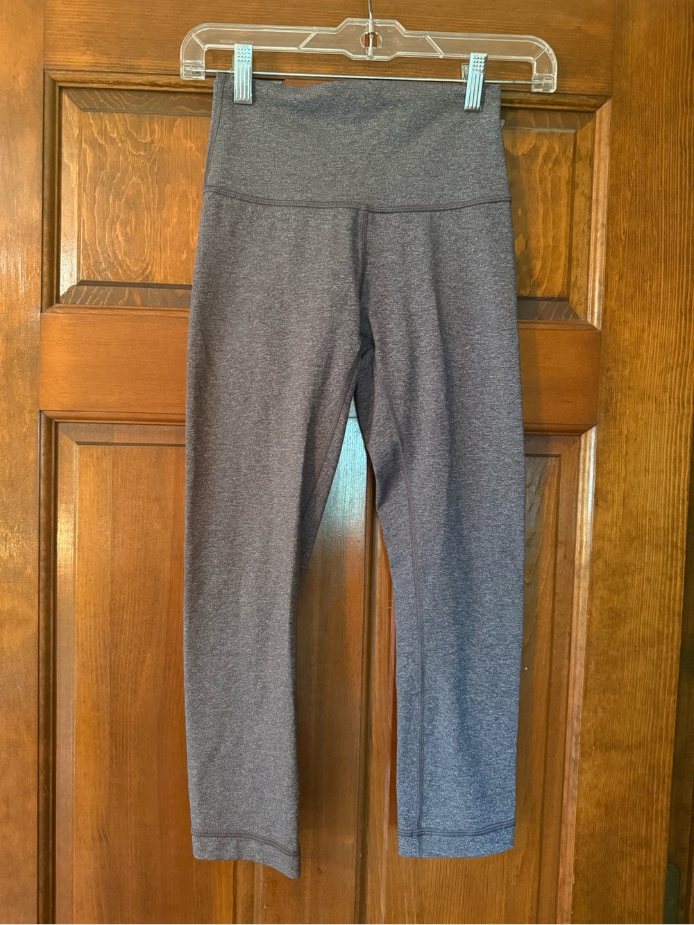 Lululemon Gray Leggings Women Size Small Waist 21 1/2” Inseam 22”